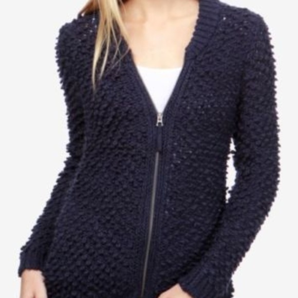Lucky Brand Sweaters - Lucky Brand women's Bomber-Inspired Sweater Jacket